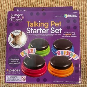 Hunger For Words Talking Pet Set